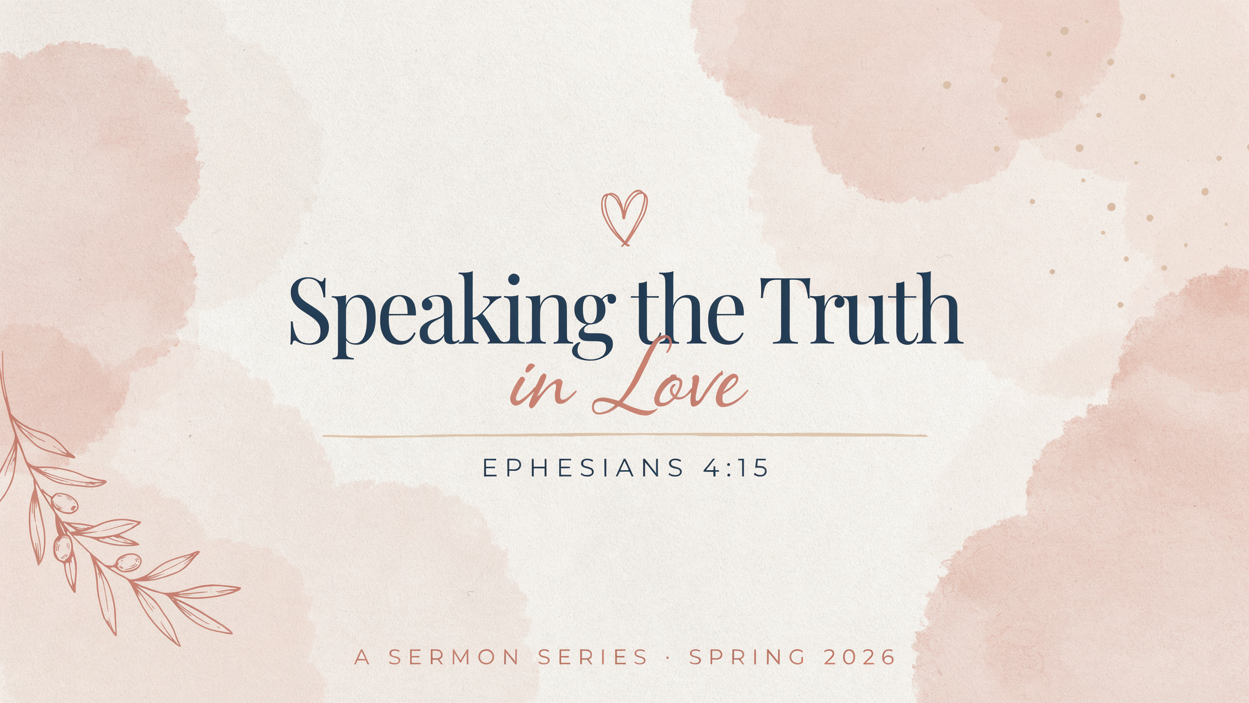 Speaking the Truth in Love